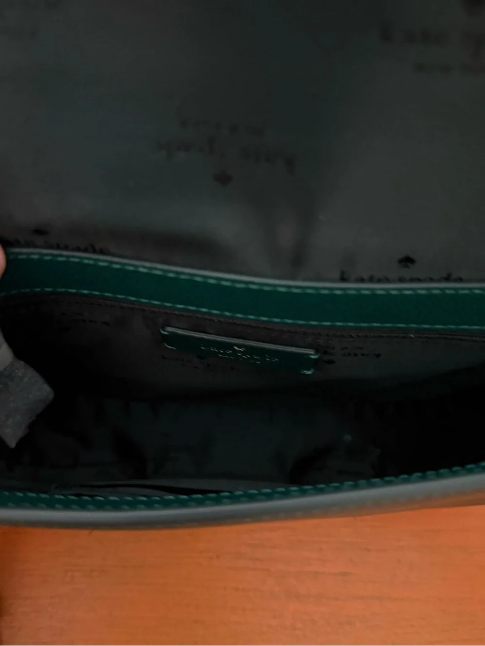 Kate Spade Luna Crescent Emerald Crossbody NWT